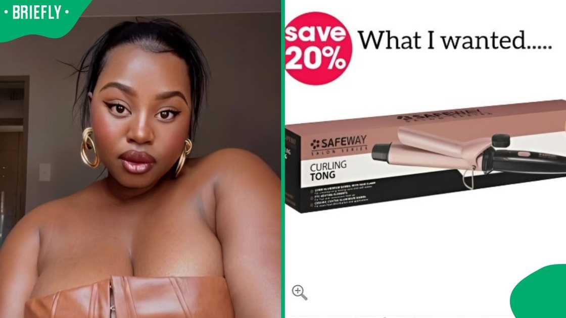 A woman showed what she wanted for Secret Santa.