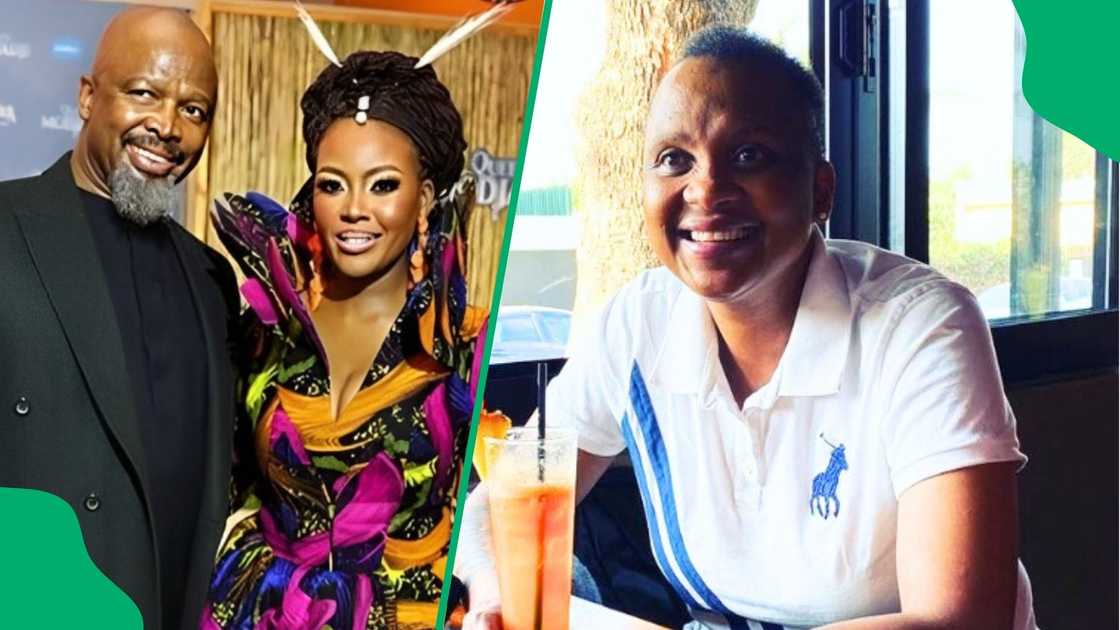 Sello Maake kNcube allegedly convinced Paerl Mbewe cheated with Lebo Keswa Sello Maake kNcube allegedly convinced Paerl Mbewe cheated with Lebo Keswa