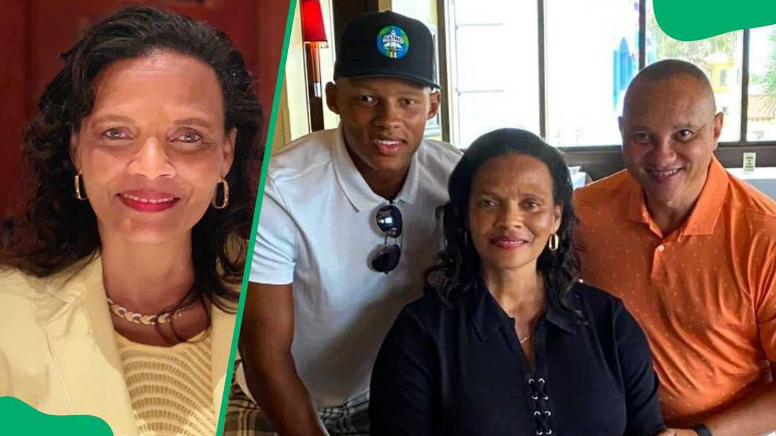 Joshua Dobbs hanging out with his parents