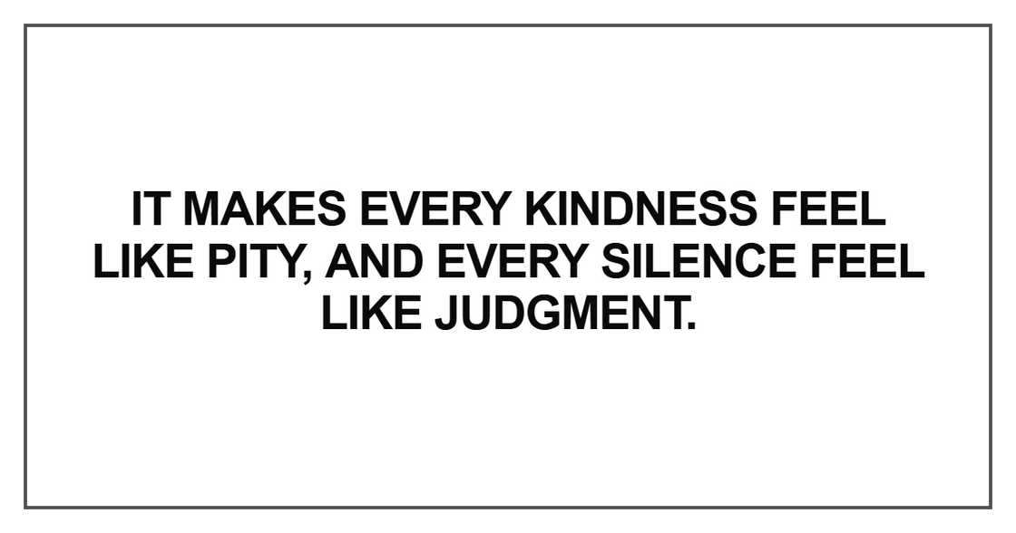 It makes every kindness feel