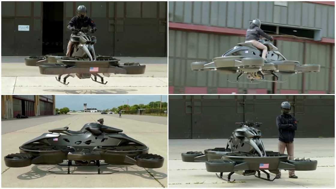 Overcoming road traffic with tech/flying bike like aeroplane.