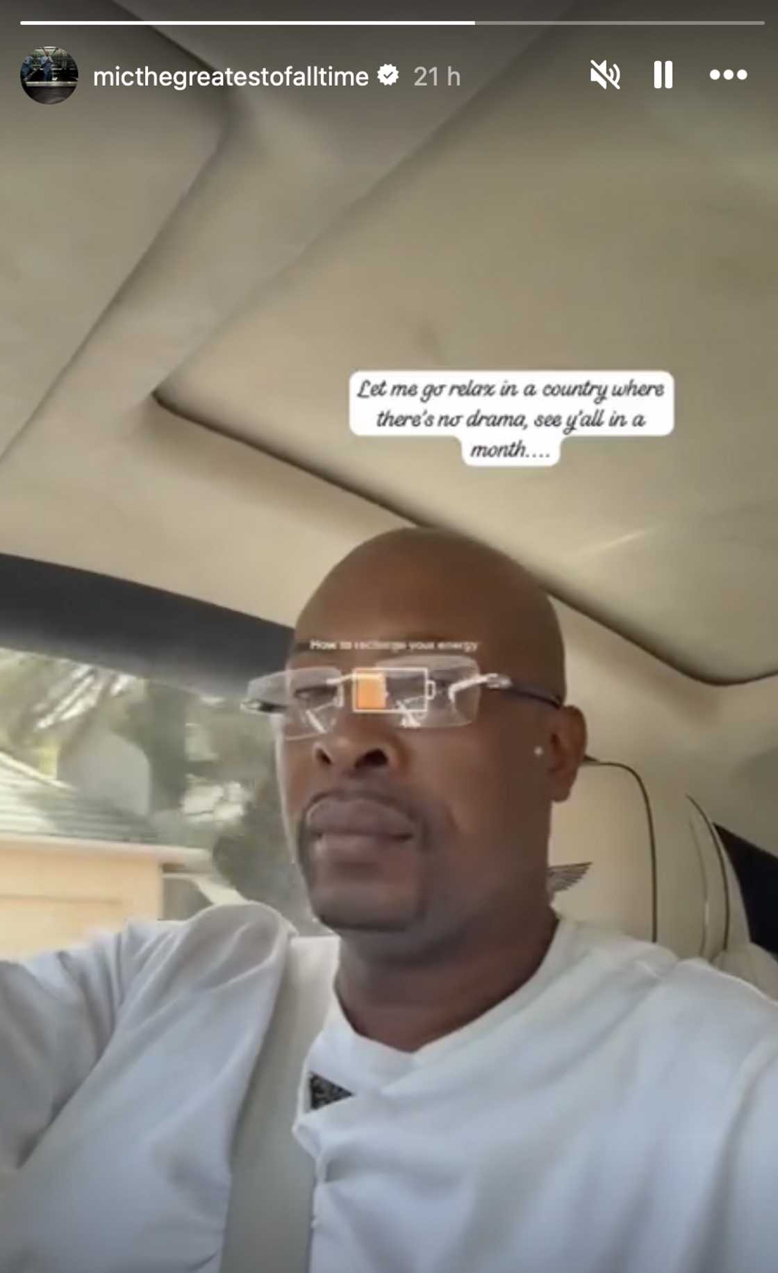 Michael Brits labelled his scandal with Mihlali Ndamase as "dramatic"