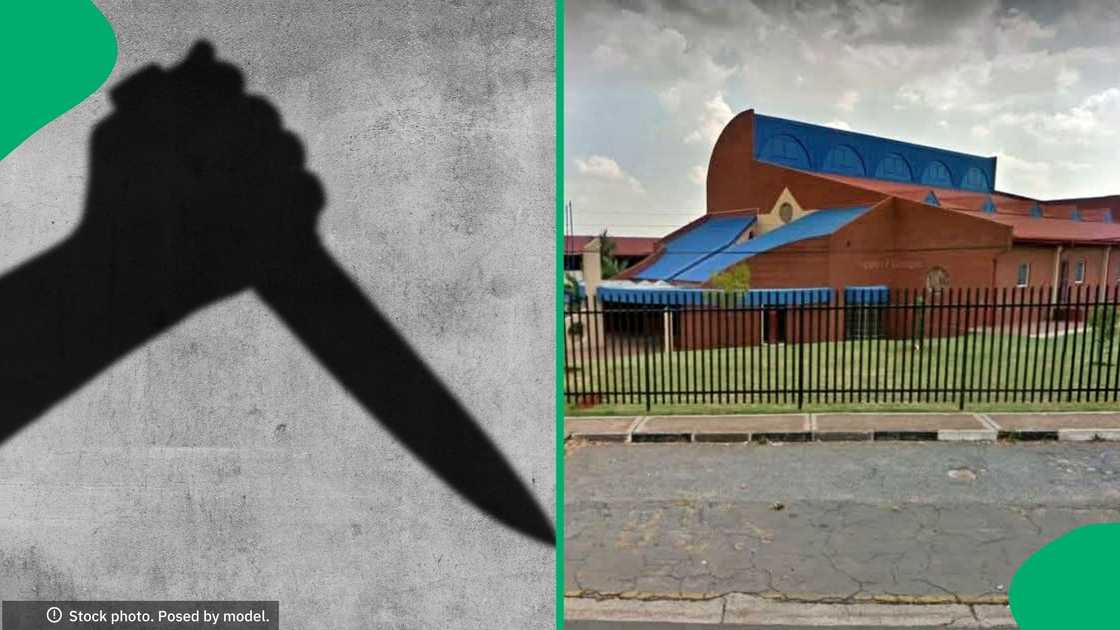 The principal of a school in Roodepoort was stabbed