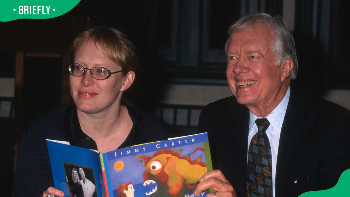 Amy Carter and Jimmy Carter's book Amy Carter and Jimmy Carter's book