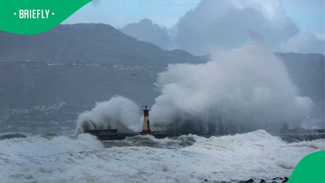 The rough seas are expected between Cape Point to Kosi Bay The rough seas are expected between Cape Point to Kosi Bay
