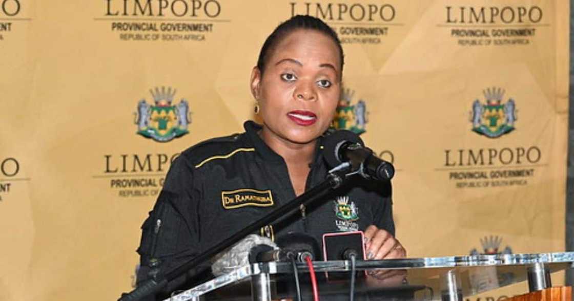 Limpopo Health MEC Dr Phophi Ramathuba