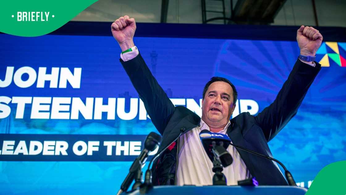 The Democratic Alliance president John Steenhuisen said that he will not run for a third term as the DA leader The Democratic Alliance president John Steenhuisen said that he will not run for a third term as the DA leader