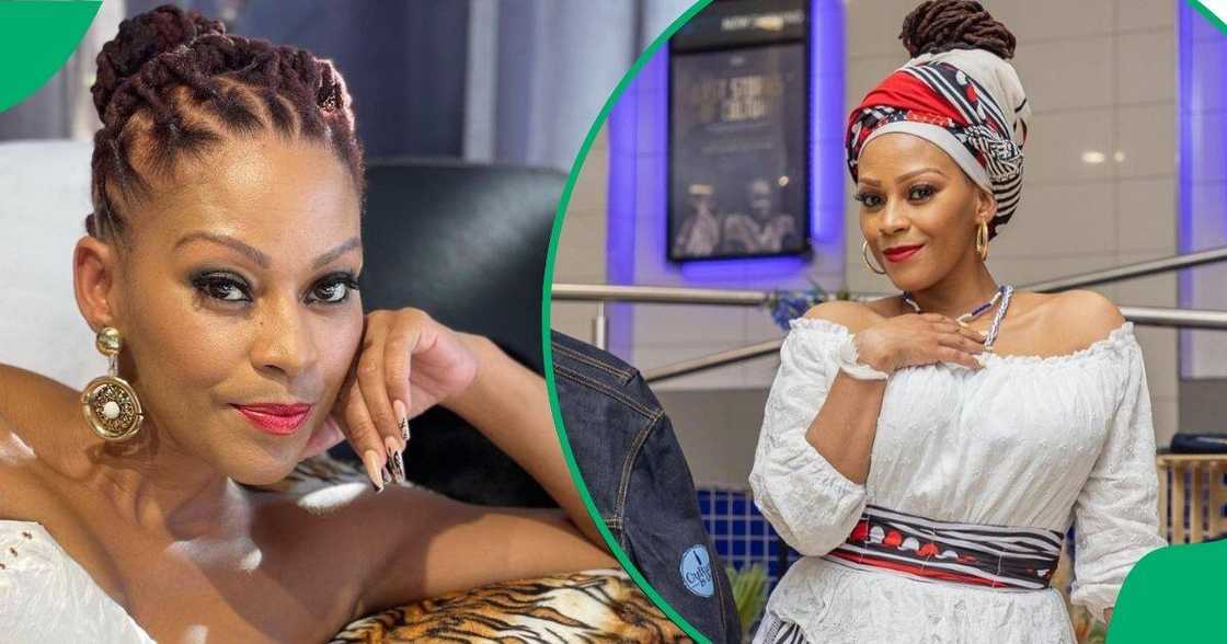 Letoya Makhene spoke about losing her pet kitten