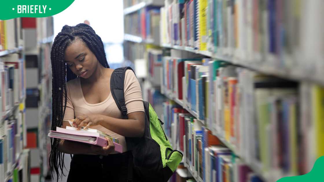 A female learner A female learner