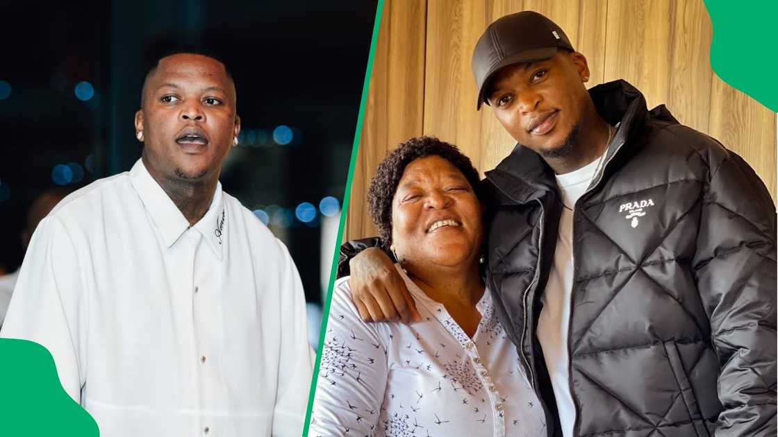Oscar Mbo mourn death of his mother Oscar Mbo mourn death of his mother
