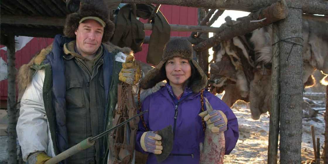 Chip and his wife during a normal work day