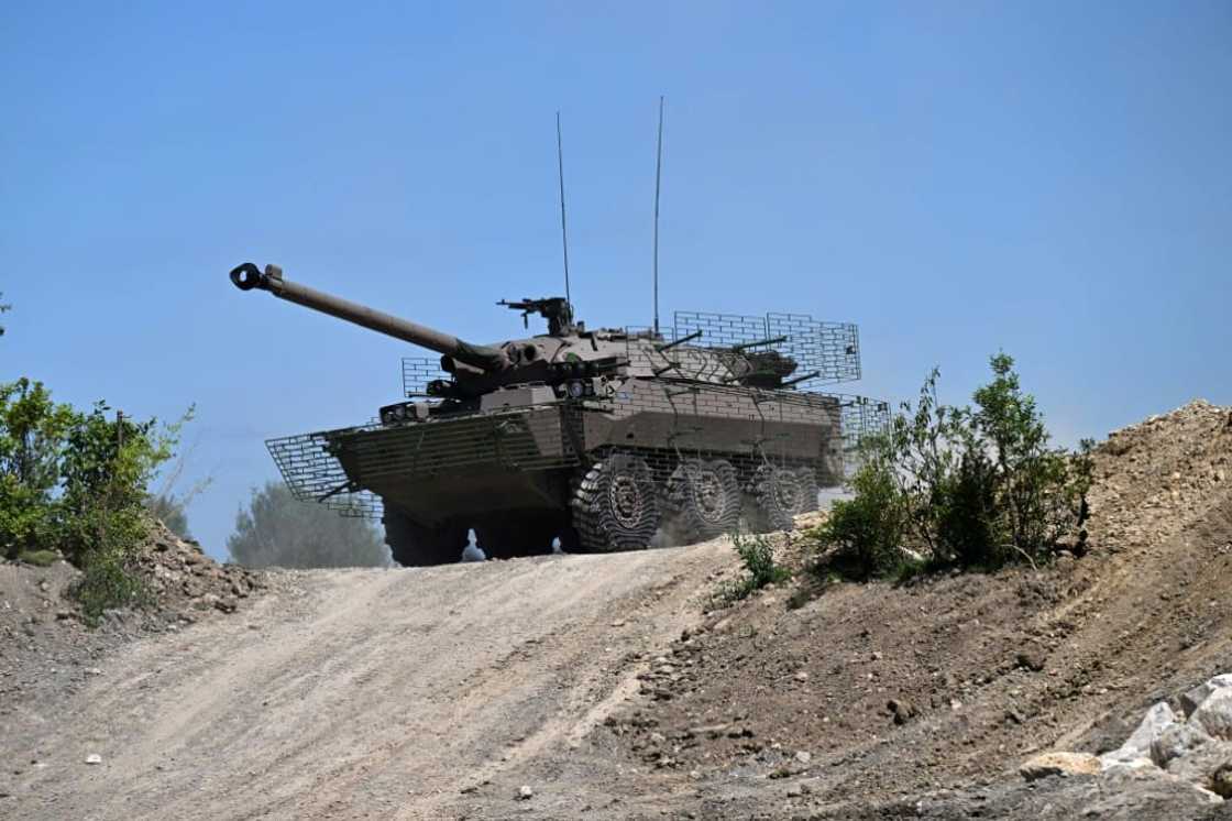 French AMX-10 tanks are designed to move fast and exploit battlefield breakthroughs French AMX-10 tanks are designed to move fast and exploit battlefield breakthroughs