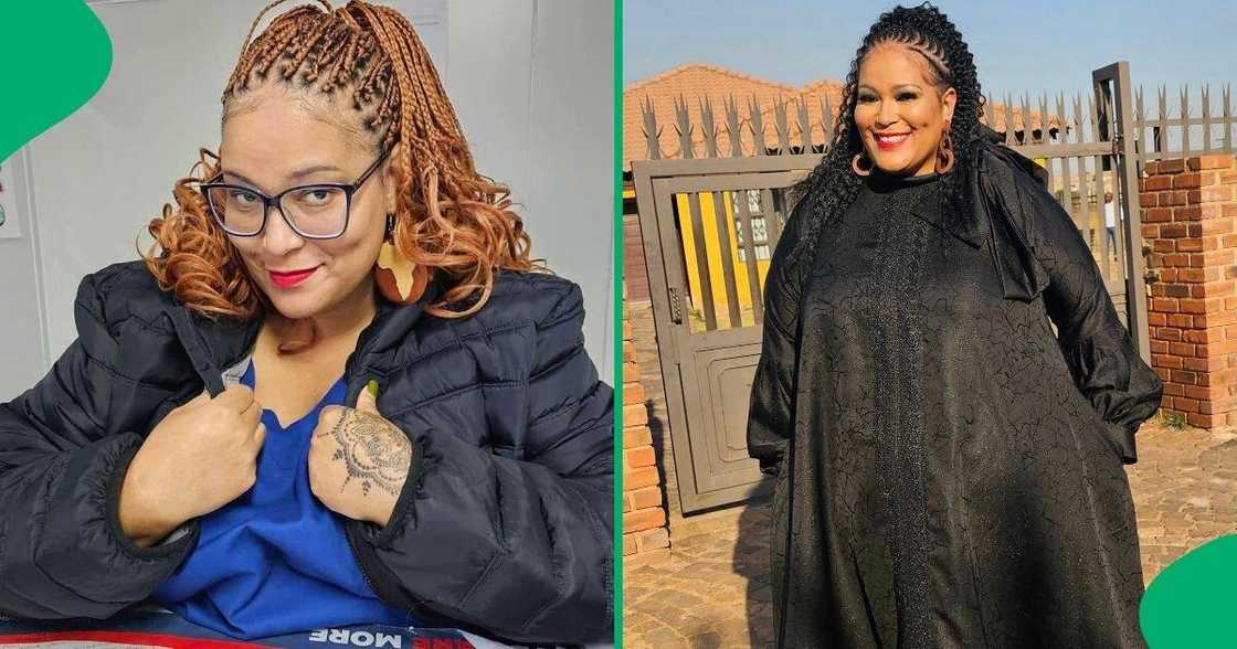 Angela Motsusi, shared her inspiring journey of overcoming financial hardship Angela Motsusi, shared her inspiring journey of overcoming financial hardship