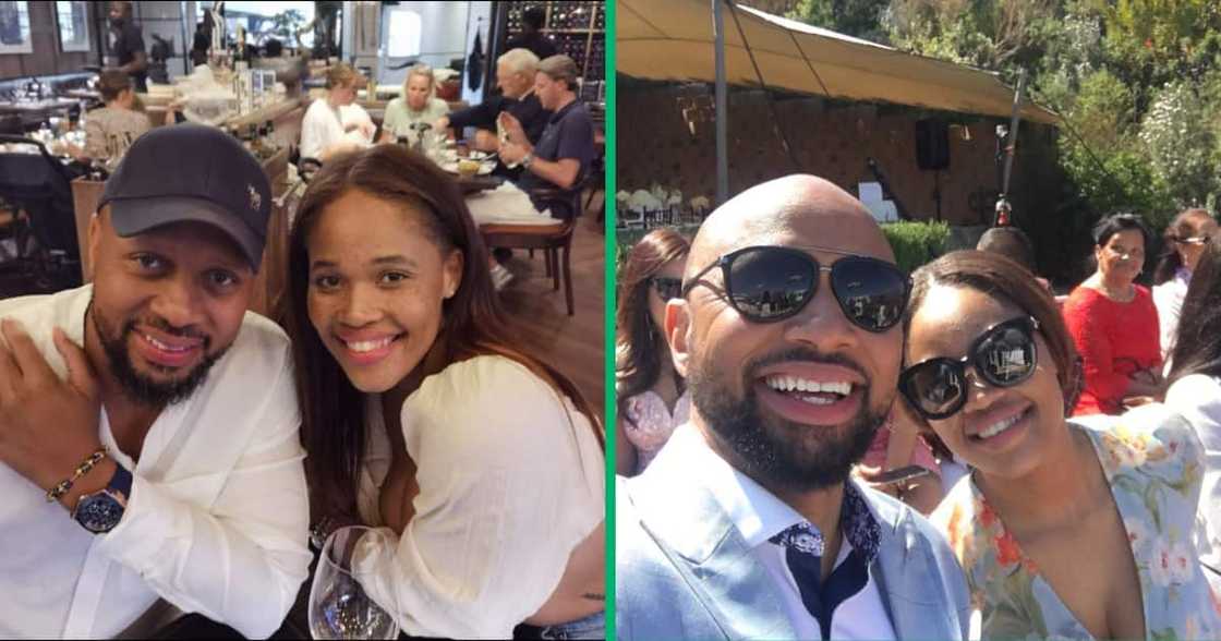 Palesa Morgan penned a heartfelt message for her hubby on Instagram