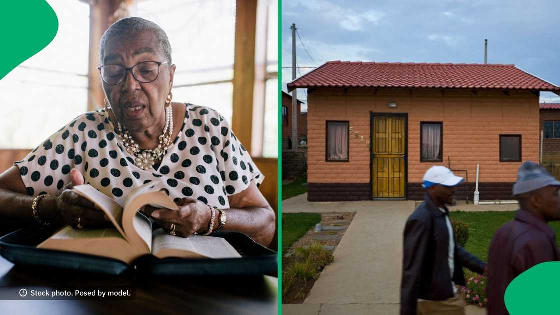 105-year-old woman received RDP housing after waiting since 1996 105-year-old woman received RDP housing after waiting since 1996