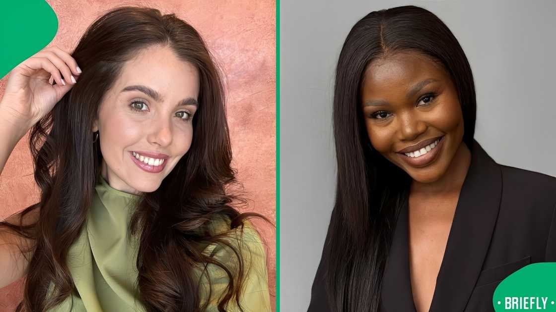 Gee-Ann Rademan and Zanele Phakathi