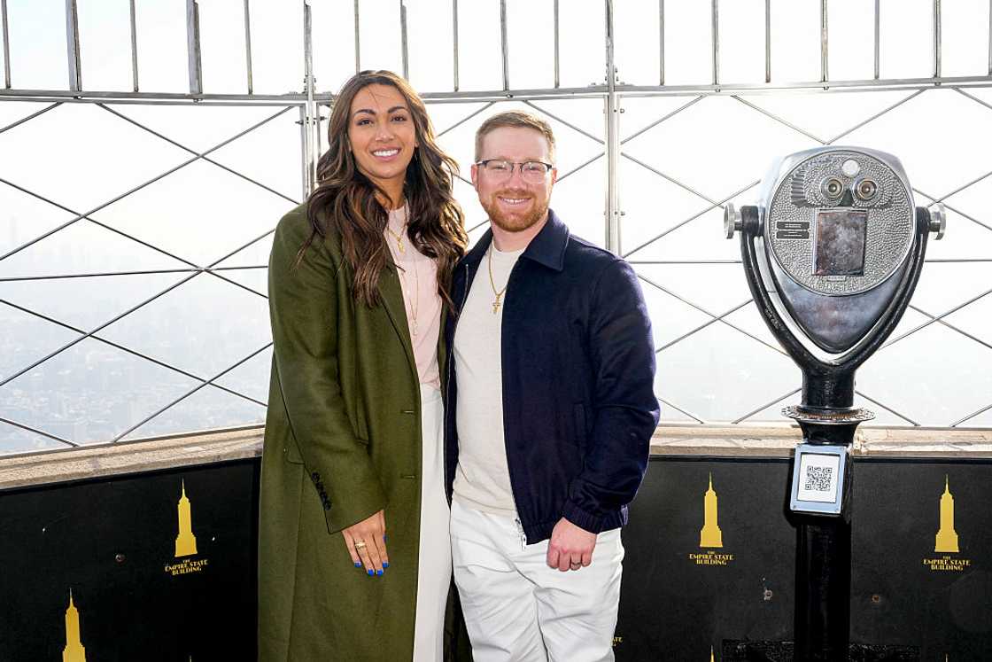 Alexa DeLeon Reddick and Tyler Reddick, winner of the Daytona 500, visit the Empire State Building Alexa DeLeon Reddick and Tyler Reddick, winner of the Daytona 500, visit the Empire State Building