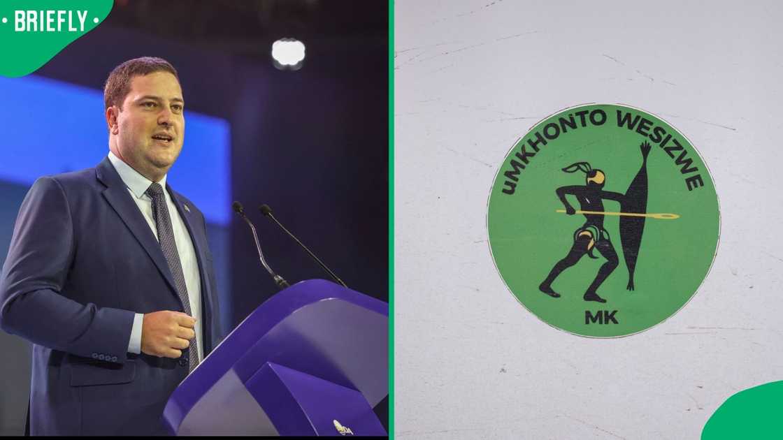 Geordin Hill-Lewis criticised the MK Party Geordin Hill-Lewis criticised the MK Party