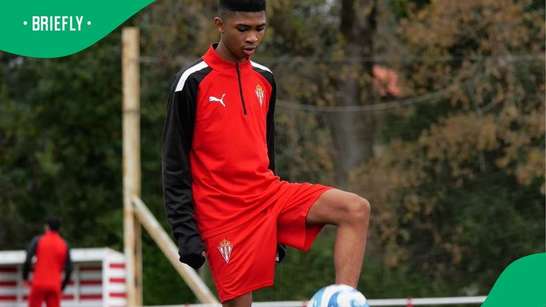 Bafana Bafana legend, Lucas Radebe's son, Kutlwano joins a new club in Spain. Bafana Bafana legend, Lucas Radebe's son, Kutlwano joins a new club in Spain.