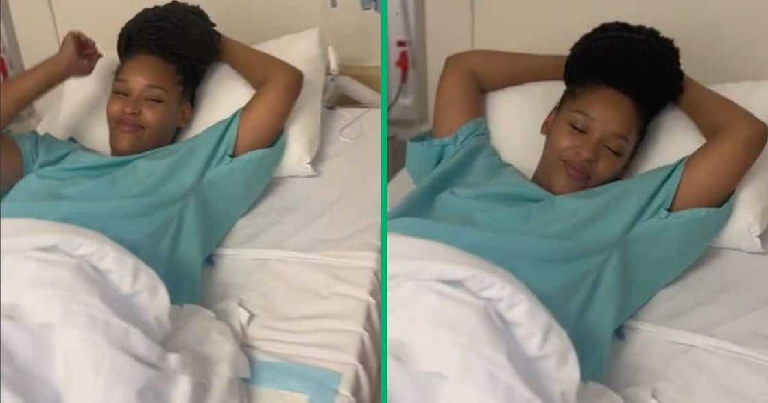 Young woman shares experience at a private hospital. Young woman shares experience at a private hospital.