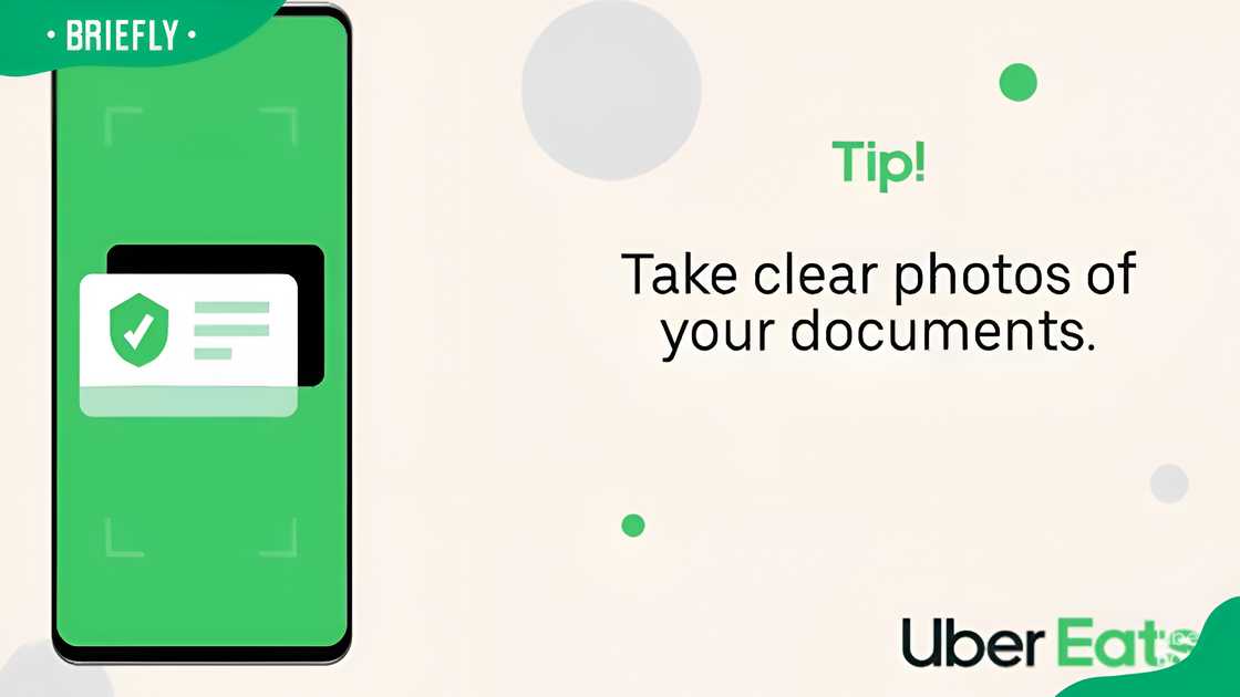 Uber Eats driver registration