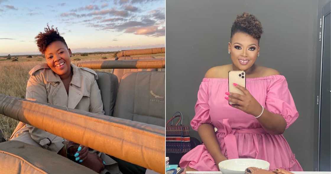 Anele Mdoda offers to buy a portrait of herself from a talented artist online