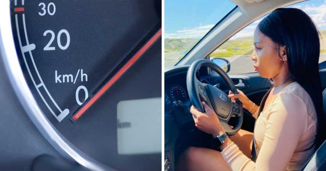 Woman’s Post About "Solo Drive" Has Mzansi Questioning Who Took the Photo and Her Strange Seat Position