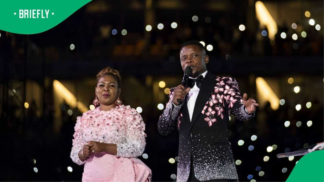 Shepherd Bushiri and his wife Mary Shepherd Bushiri and his wife Mary