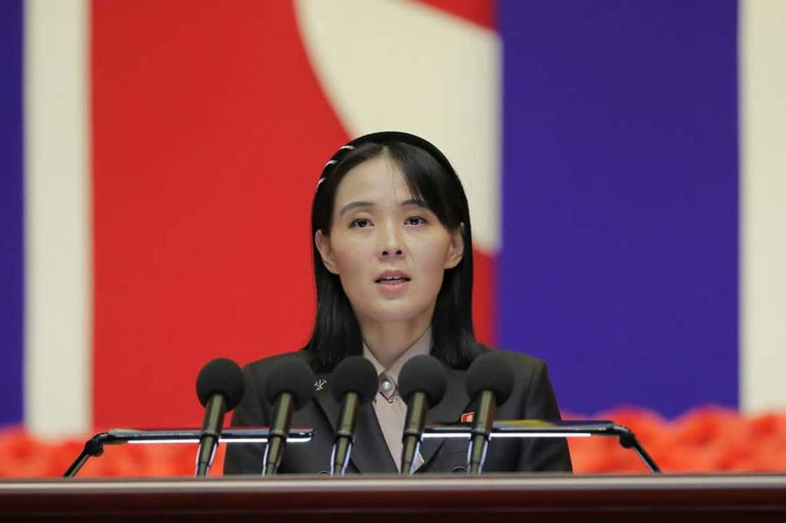 Kim Yo Jong, sister of North Korean leader Kim Jong Un, has issued a scathing rebuttal to the South's offer of aid in return for denuclearisation Kim Yo Jong, sister of North Korean leader Kim Jong Un, has issued a scathing rebuttal to the South's offer of aid in return for denuclearisation