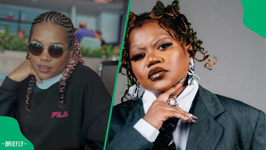 Netizens react to Busiswa buying a new car. Netizens react to Busiswa buying a new car.