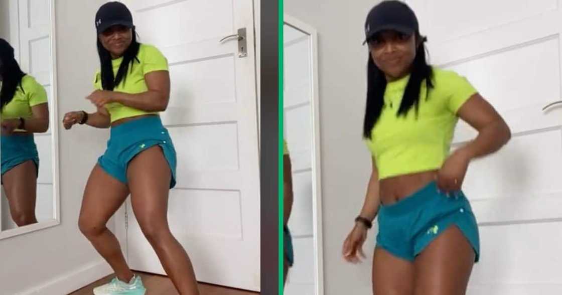 Young woman shares video of her dancing in style. Young woman shares video of her dancing in style.