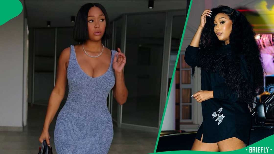Model and actress Minnie Dlamini stunned fans with her special gift to her mother. Model and actress Minnie Dlamini stunned fans with her special gift to her mother.
