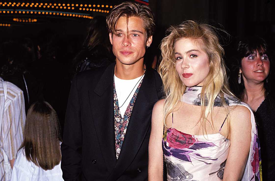 Brad Pitt and Christina Applegate