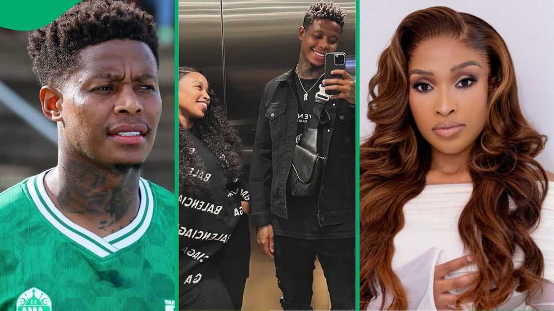 Cindy Thando and Bongani Zungu were rumoured to be going through a rough patch Cindy Thando and Bongani Zungu were rumoured to be going through a rough patch