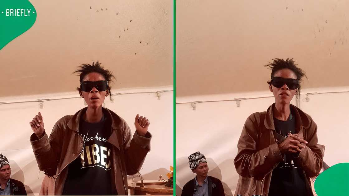 A woman's tribute turned hilarious, leaving mourners in stitches.