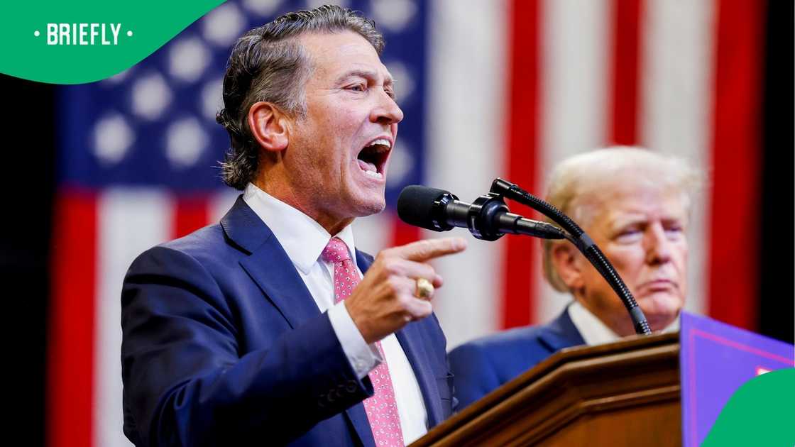 US Congressman Ronny Jackson and US President Donald Trump US Congressman Ronny Jackson and US President Donald Trump