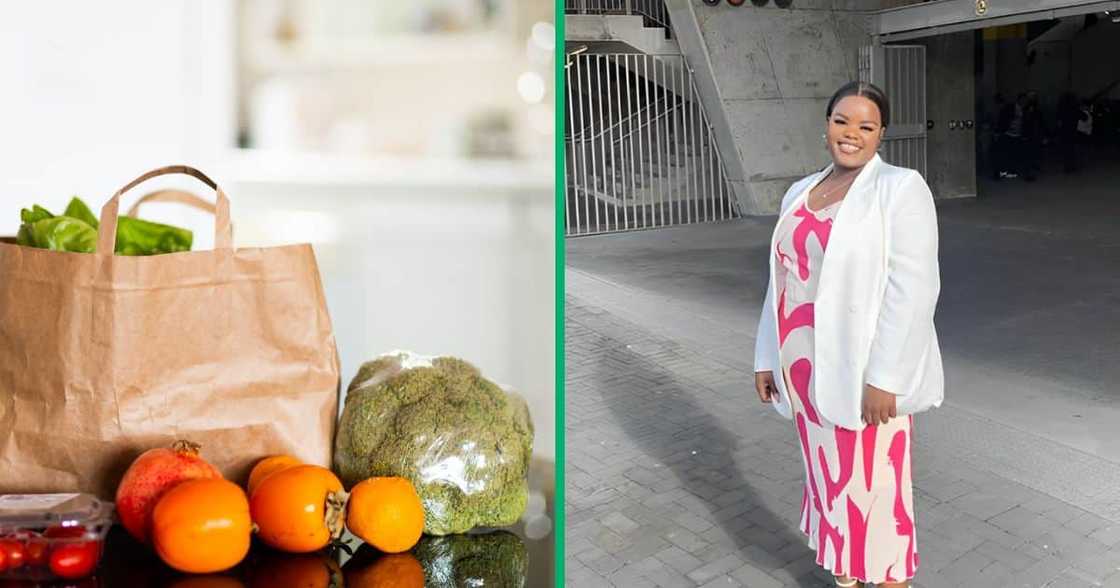 A woman from Cape Town shared a video showing the groceries she got from Pick n Pay for R170 A woman from Cape Town shared a video showing the groceries she got from Pick n Pay for R170