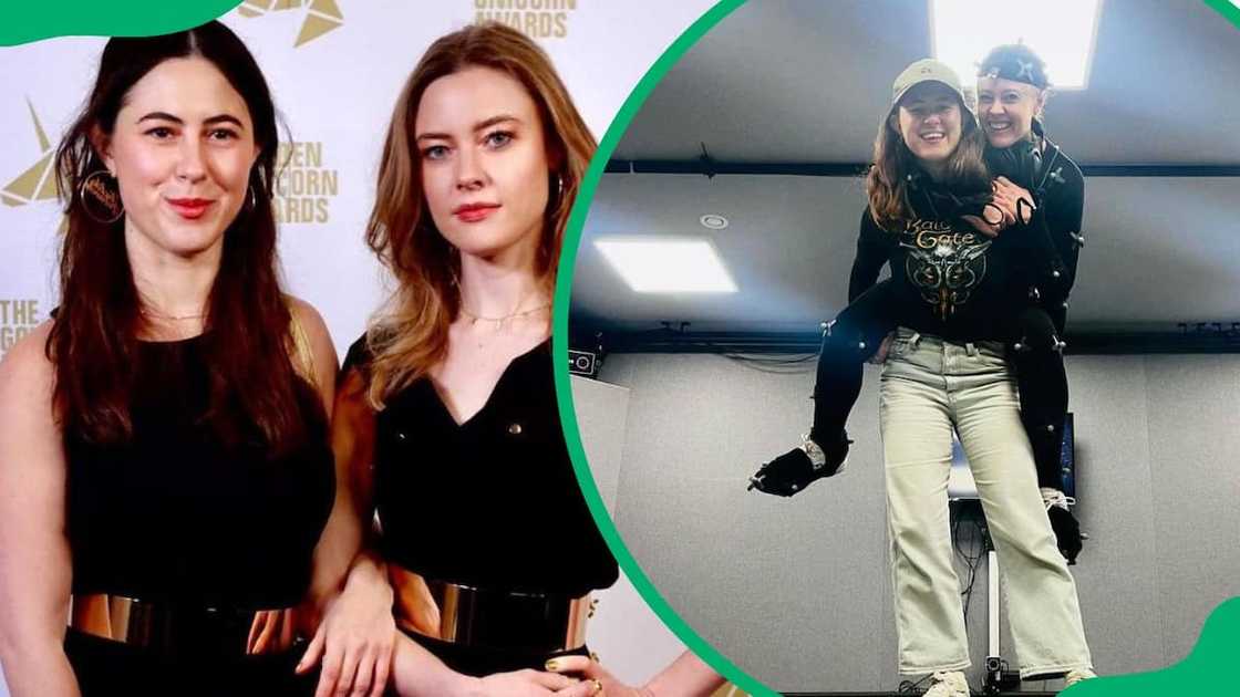 Jennifer English during the 2021 Golden Unicorn Awards (L). Aliona Baranova and Jennifer having a good time (R) Jennifer English during the 2021 Golden Unicorn Awards (L). Aliona Baranova and Jennifer having a good time (R)