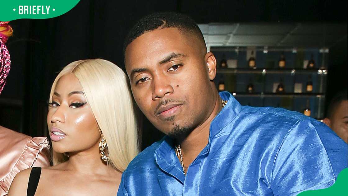 Nicki Minaj and Nas in New York City Nicki Minaj and Nas in New York City