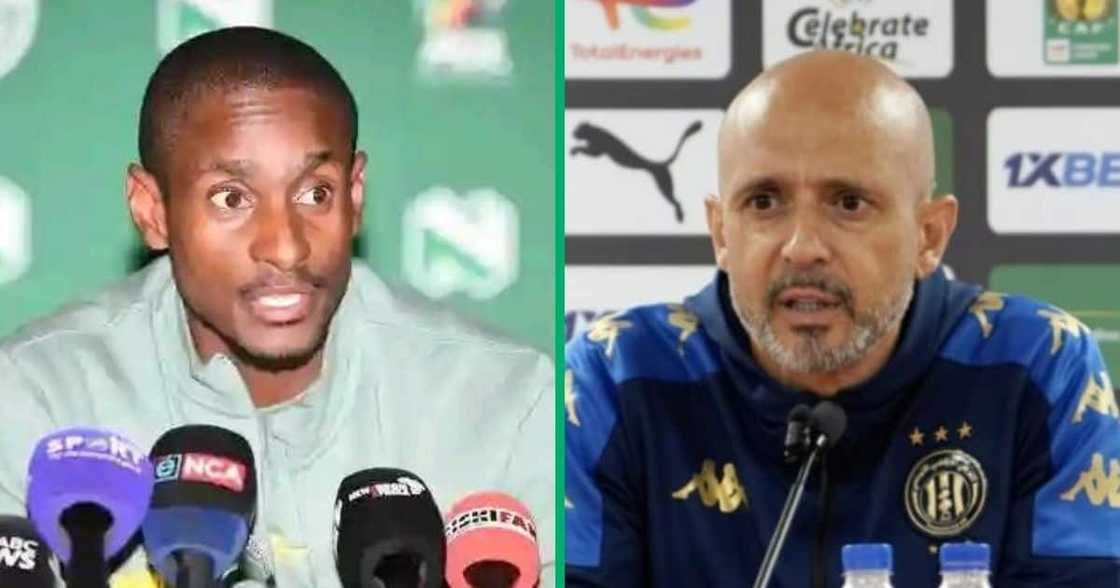 Esperance coach Miguel Cardoso is ready for Rhulani Mokwena's Mamelodi Sundowns side. Esperance coach Miguel Cardoso is ready for Rhulani Mokwena's Mamelodi Sundowns side.