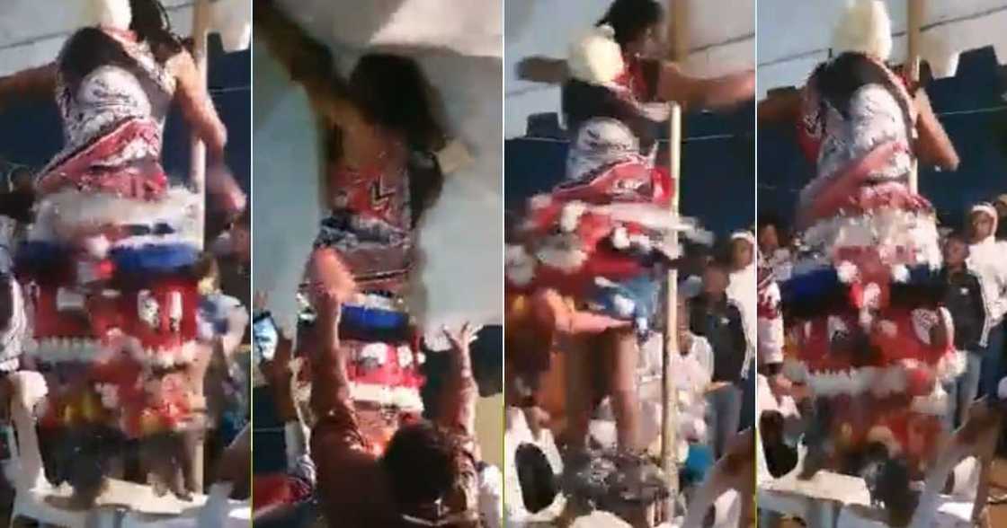 Woman Filmed, in Bizarre Dance, Leaves SA Seriously, Confused Woman Filmed, in Bizarre Dance, Leaves SA Seriously, Confused