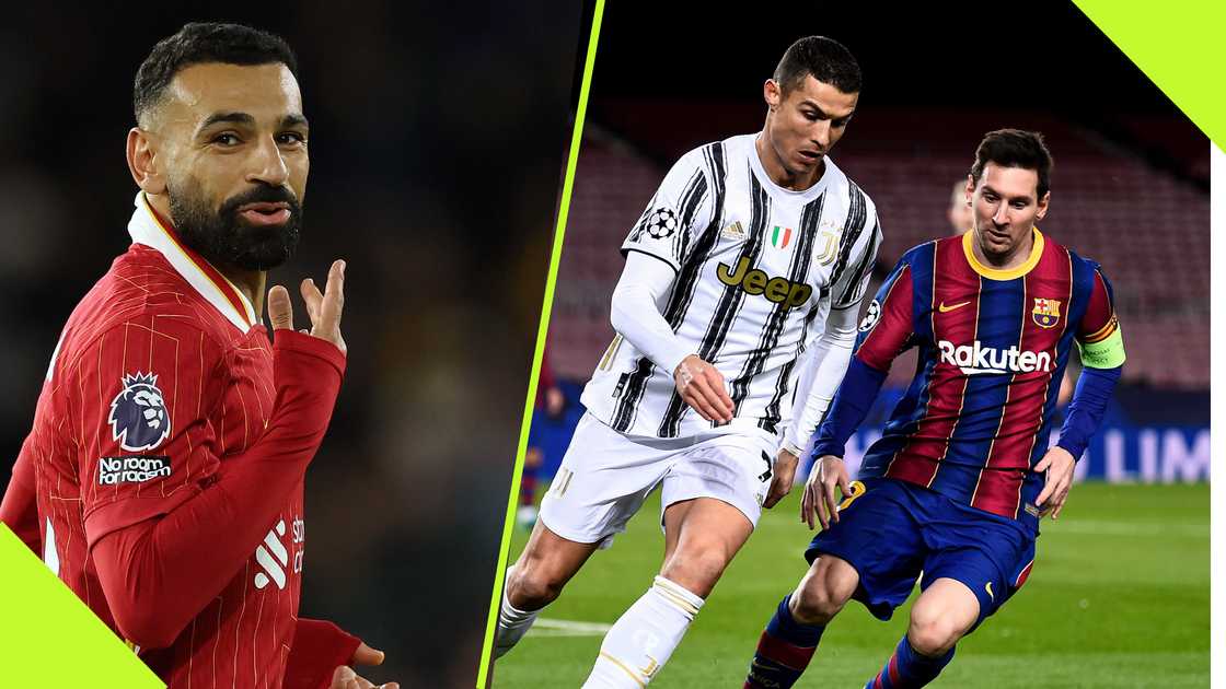 When Mohamed Salah 'Settled' the Ronaldo vs Messi GOAT Debate When Mohamed Salah 'Settled' the Ronaldo vs Messi GOAT Debate