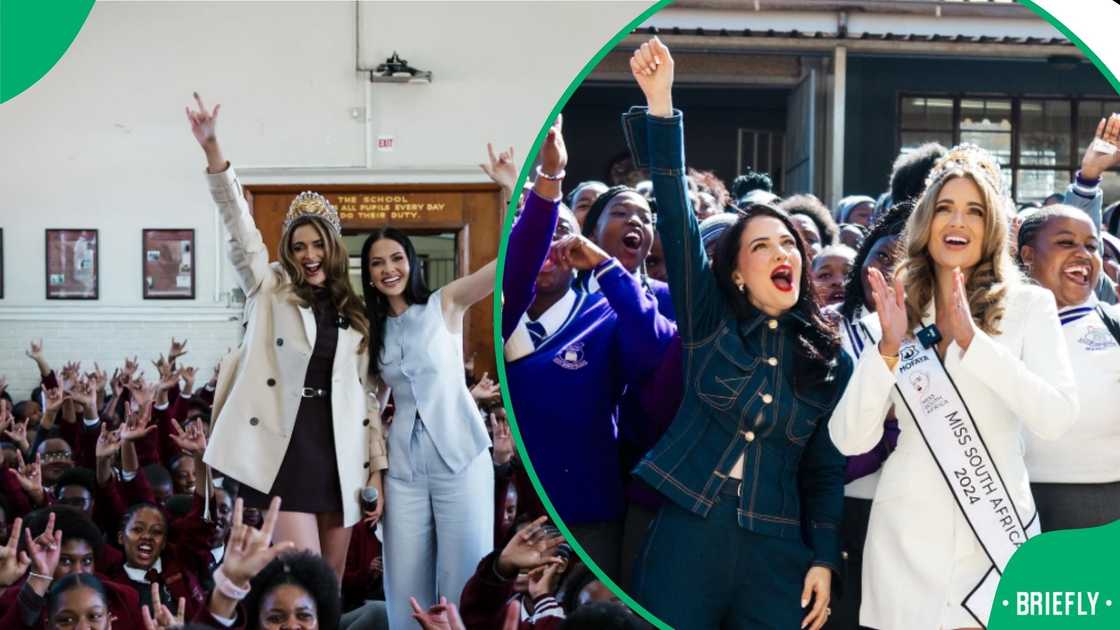 Miss SA 2024 visits schools