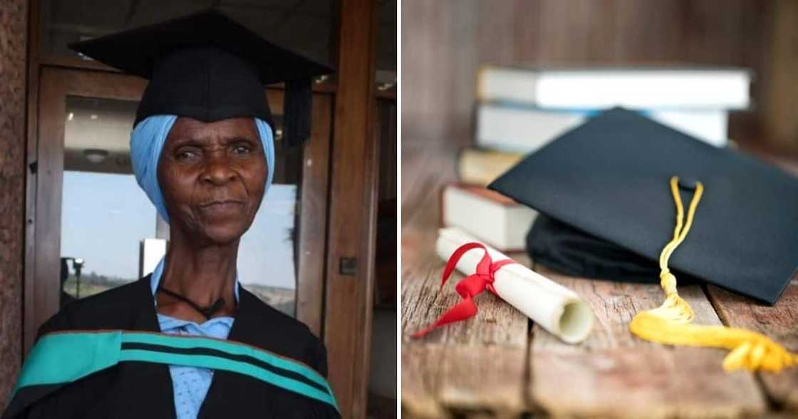 Mzansi, Gogo, Degree, 25 Distinctions, 82, Education Mzansi, Gogo, Degree, 25 Distinctions, 82, Education