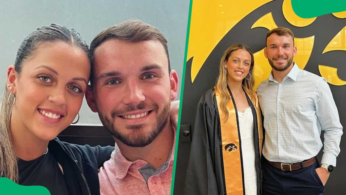 Gabbie Marshall and her boyfriend, Spencer Touro Gabbie Marshall and her boyfriend, Spencer Touro