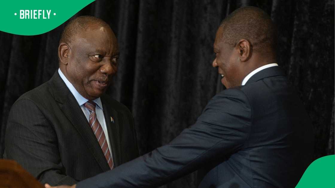 Cyril Ramaphosa and Paul Mashatile received more security Cyril Ramaphosa and Paul Mashatile received more security