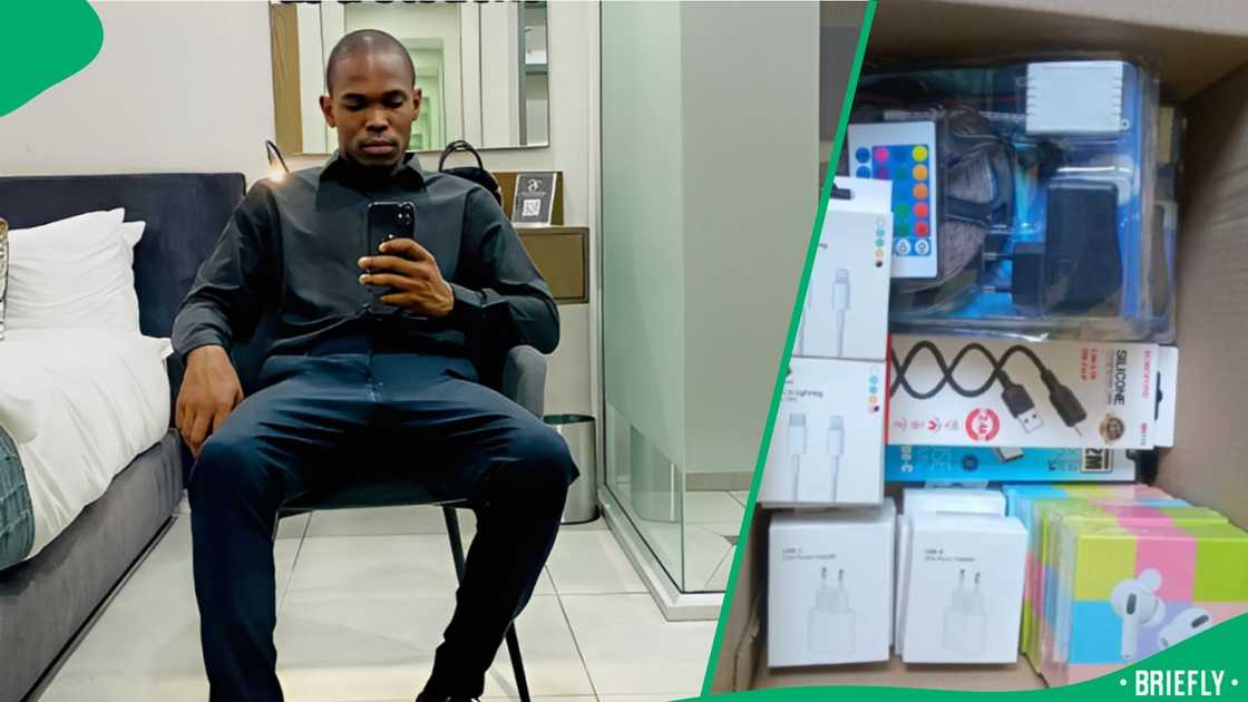 The young entrepreneur shared a slide rating his hustles, which included electric gadgets, ice lollies, and even burger and chips combos The young entrepreneur shared a slide rating his hustles, which included electric gadgets, ice lollies, and even burger and chips combos