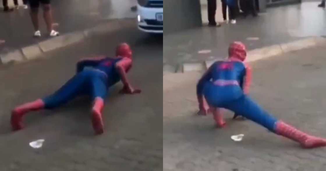 Kasi Spiderman at It Again, Leaves Mzansi Howling With Laughter Kasi Spiderman at It Again, Leaves Mzansi Howling With Laughter