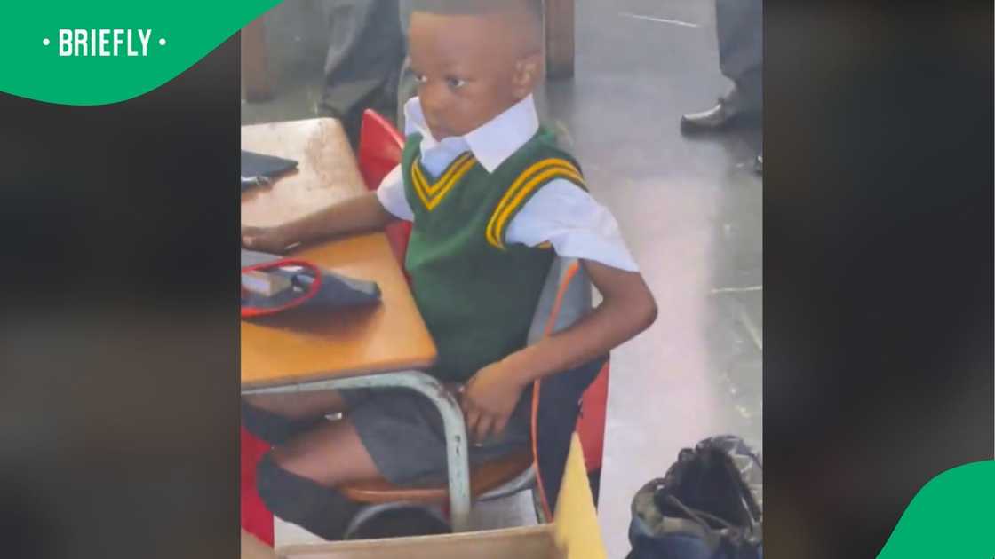 A woman's post on her nephew's reactions at school goes viral. A woman's post on her nephew's reactions at school goes viral.