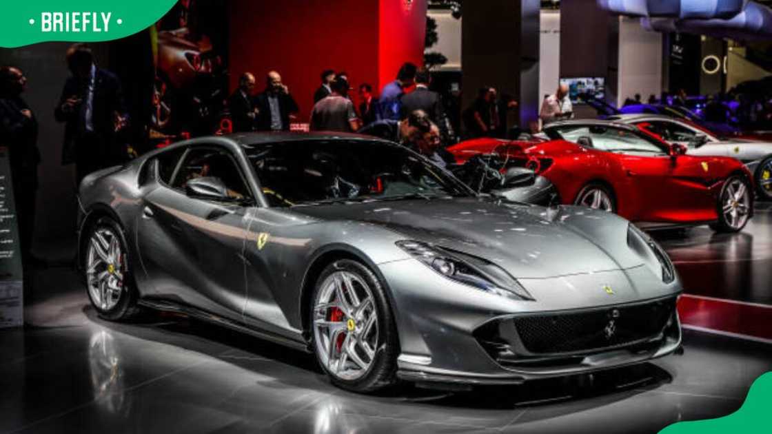 Patrick Mahomes Ferrari 812 Superfast Patrick Mahomes Ferrari 812 Superfast